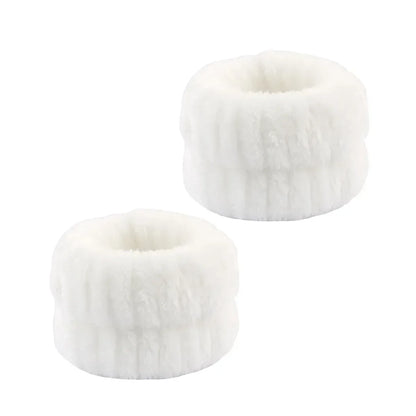 Soft Puffy Sponge Headband For Makeup Retro Terry Cloth - Smarsty