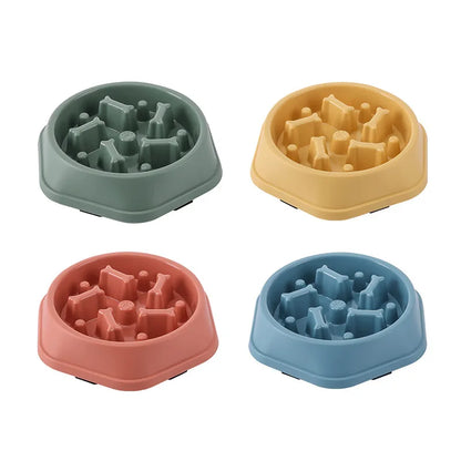 Slow Feeder Dog Bowl for Healthy Eating - Smarsty