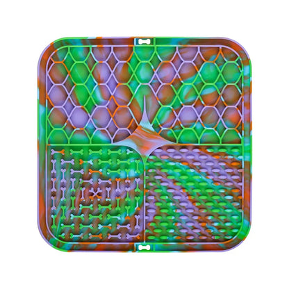 Silicone Pet Lick Mat for Slow Feeding Dogs - Smarsty