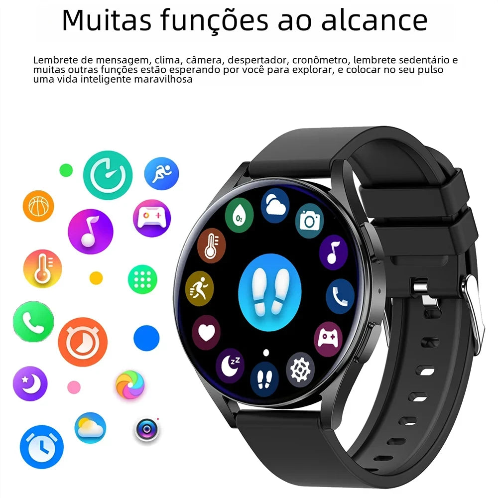 Smart Sports Watch with Bluetooth Call and Health Monitoring - Smarsty