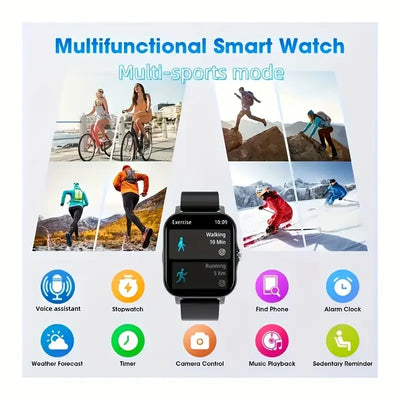 Smart Watch with HD Display and Fitness Tracking - Smarsty