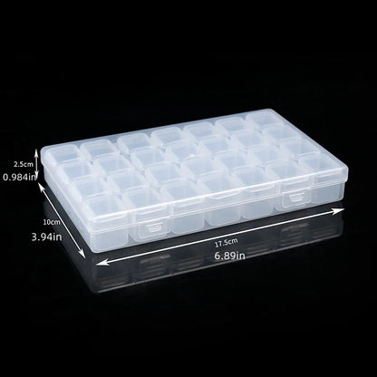 Clear Travel Jewelry Organizer with Adjustable Compartments - Smarsty