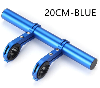 10/20/30cm Bicycle Handlebar Extended Bracket MTB Headlight Mount Extented Bar Road Mountain Bike Handlebar Extender Rack Parts - Smarsty