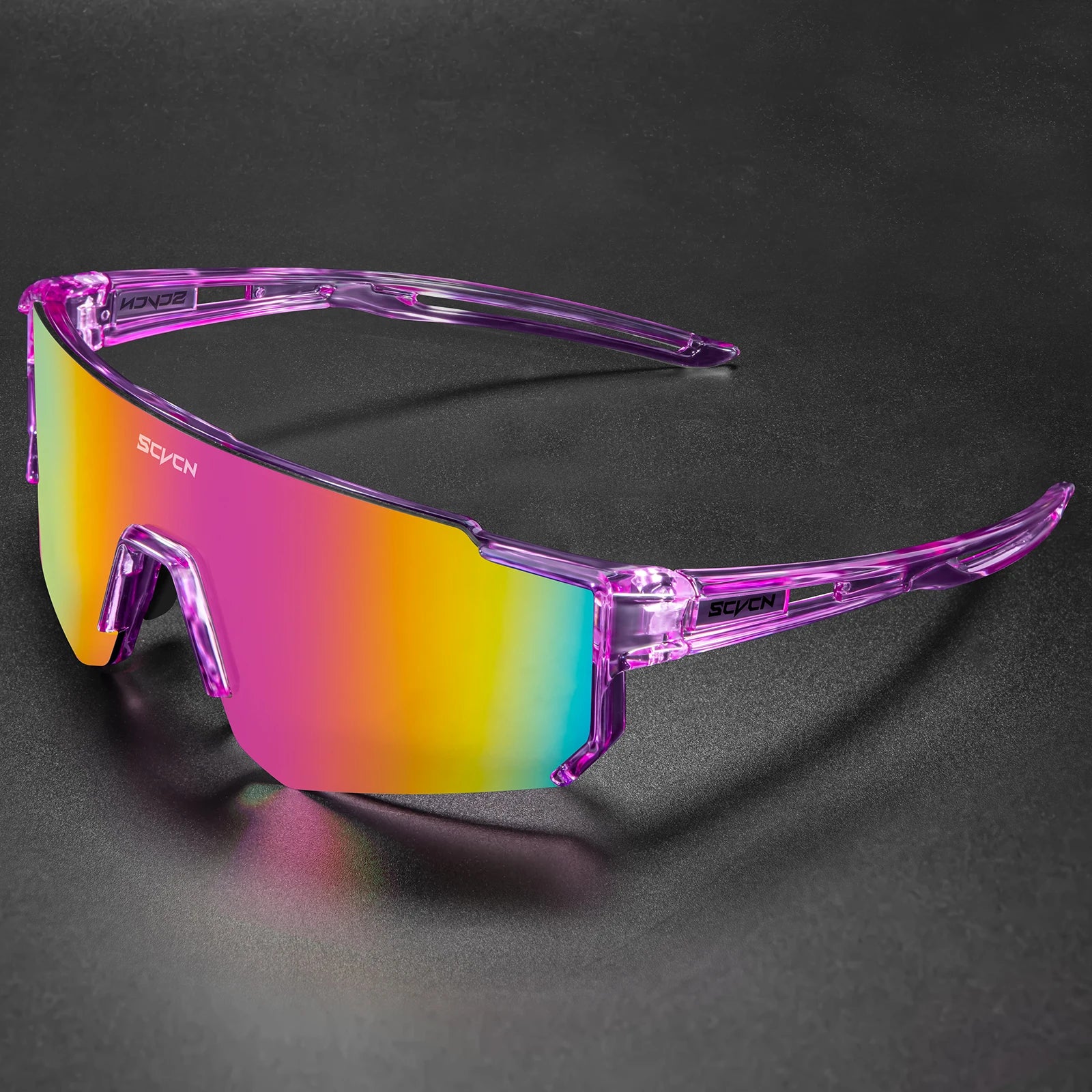 SCVCN Cycling Glasses Outdoor Sports Sunglasses Men MTB Cycling Sunglasses Women Road Bike Goggles UV400 Bicycle Eyewear