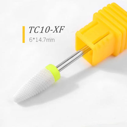 Ceramic Nail Drill Bits for Efficient Manicure and Pedicure - Smarsty