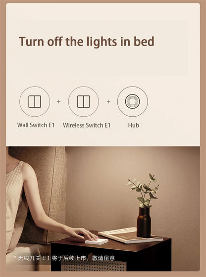 Aqara Smart Wall Switch E1 Wireless Control for Home - Smarsty