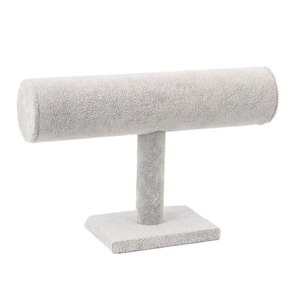 Velvet Jewelry Display Stand for Necklaces and Bracelets - Smarsty