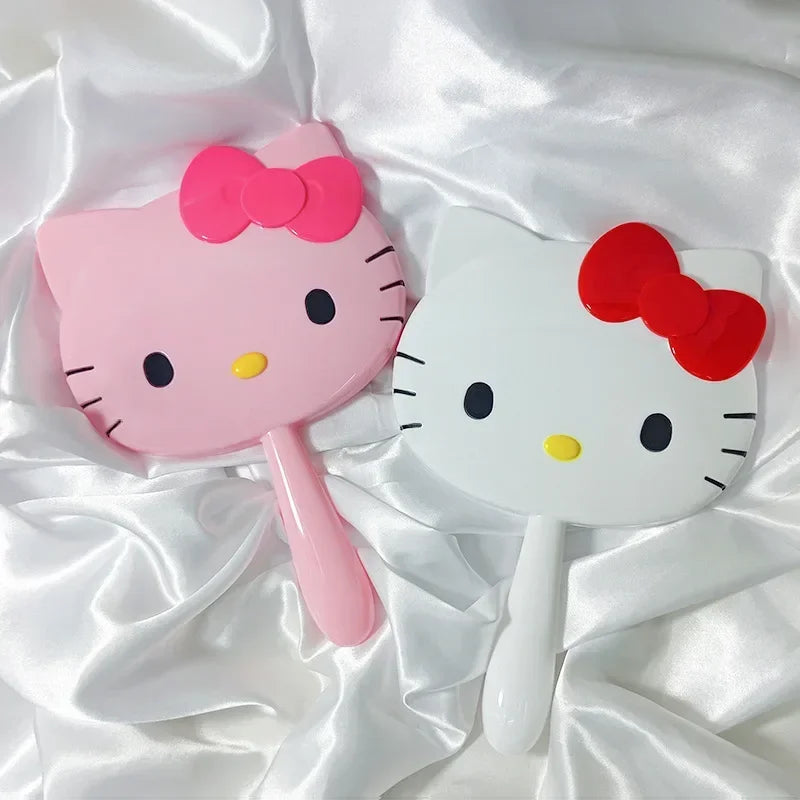 Hello Kitty Handheld Makeup Mirror for Girls - Smarsty