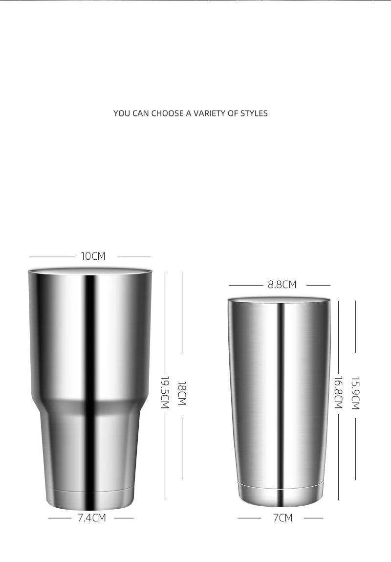 GIANXI Stainless Steel Travel Mug with Leak Proof Lid - Smarsty