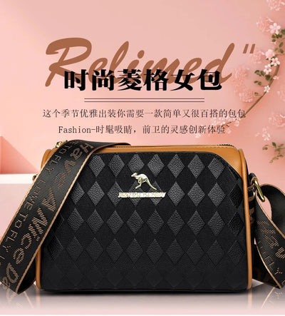 Women Shoulder Bag Crossbody Purse Slim Small Square Satchel - Smarsty
