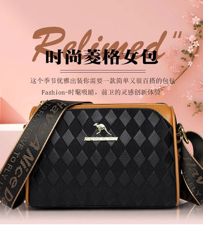 Women Shoulder Bag Crossbody Purse Slim Small Square Satchel - Smarsty