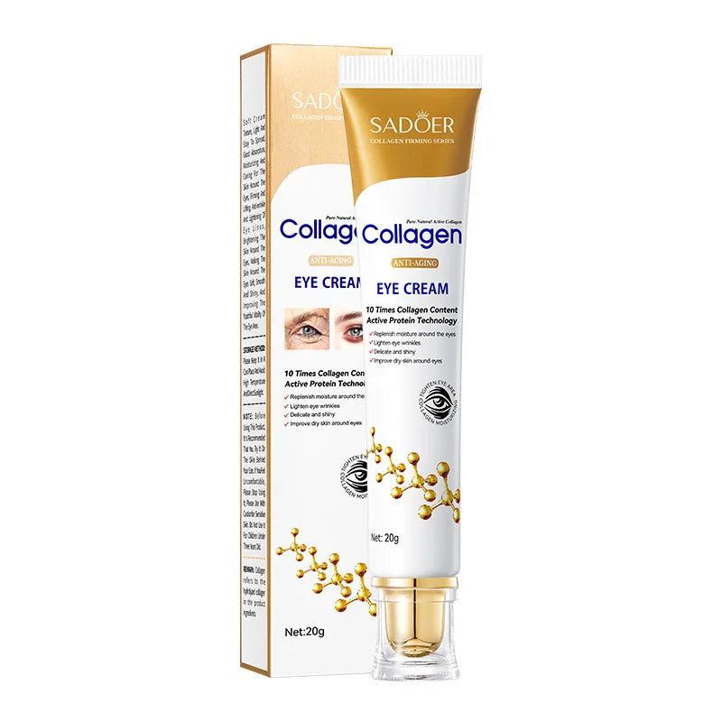 Collagen Eye Cream for Dark Circles and Puffiness - Smarsty