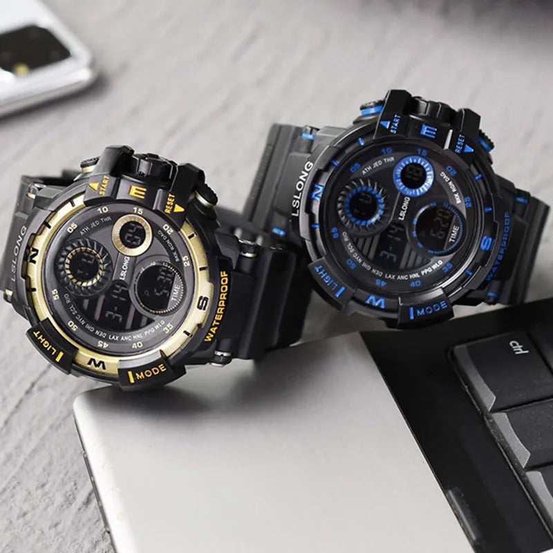 YIKAZE Waterproof Digital Sports Watch for Men - Smarsty