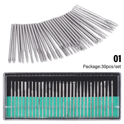 Portable Electric Nail Drill Kit for Manicure and Polishing - Smarsty