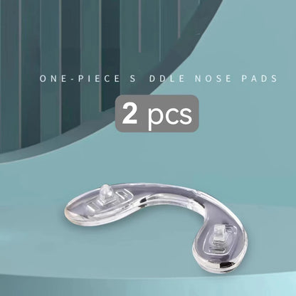 1/2/4pc Ultra-Soft Silicone Eyeglass Nose Pads Comfort Fit Glasses Frame Accessories Anti-Slip Nose Pads for Sports & Daily Wear
