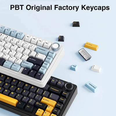 Gaming Mechanical Keyboard 75 Percent RGB Gasket Structure - Smarsty