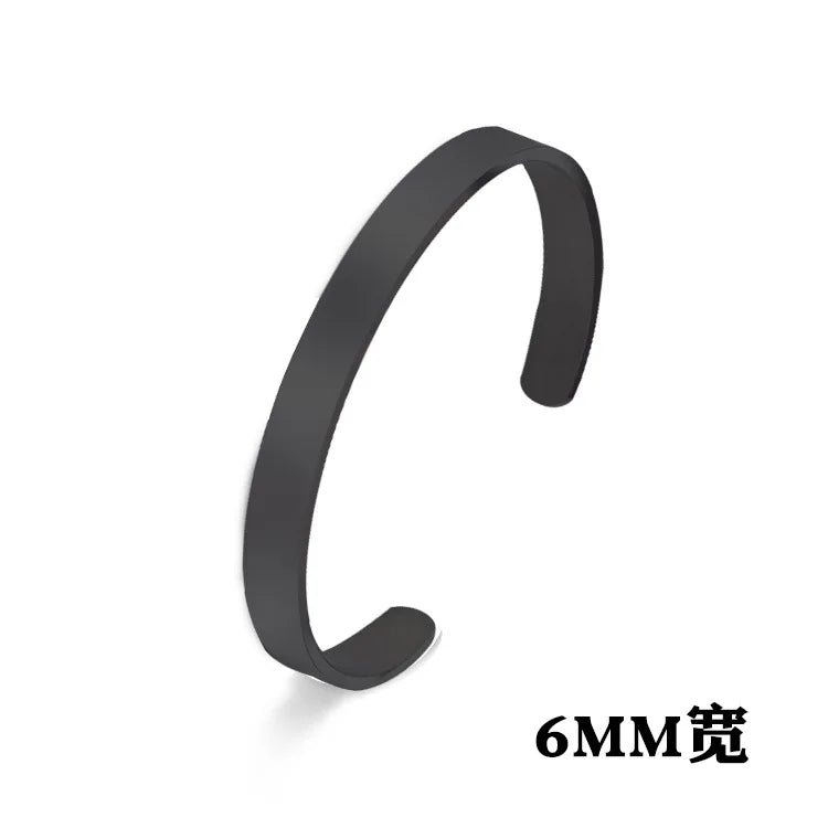Adjustable Stainless Steel Men Bracelet Glossy Finish - Smarsty