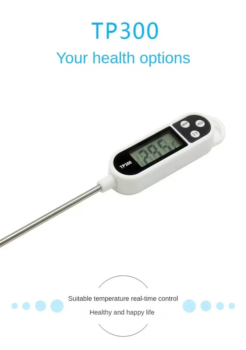 Xiaomi Digital Kitchen Food Thermometer Stainless Steel Electronic Temperature Gauge Tool Thermometer For Milk BBQ Meat Cooking