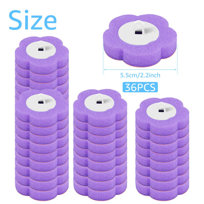 18/36Pcs Toilet Brush With Disposable Replacement Head Kits Upgrade Long Handle Bathroom Cleaning Brush For Home Wc Accessories - Smarsty