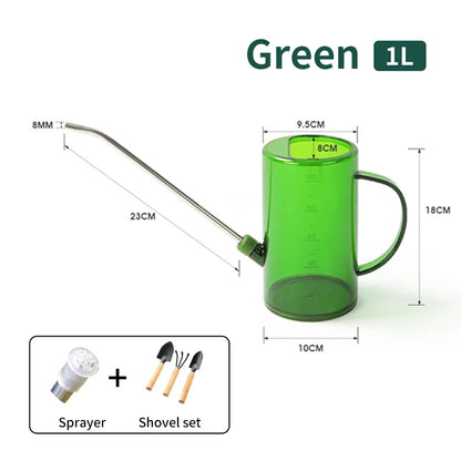 Long Spout Watering Can Set for Indoor and Outdoor Plants - Smarsty