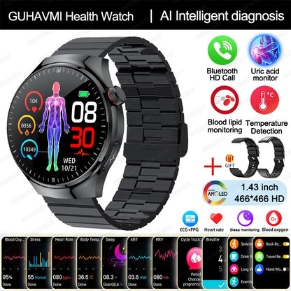 2025 Smart Health Watch with Blood Oxygen and ECG - Smarsty