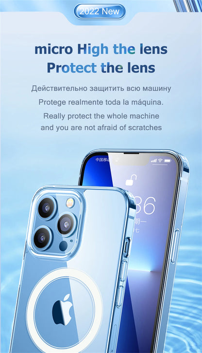 MagSafe Clear Case For iPhone Wireless Charging - Smarsty