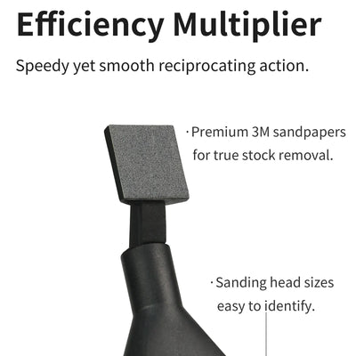DSPIAE ES-A DIY Reciprocating Sander Electric Grinding Pen Plastic Model Sanding Paper Head for Military Model Craft Tools Hobby