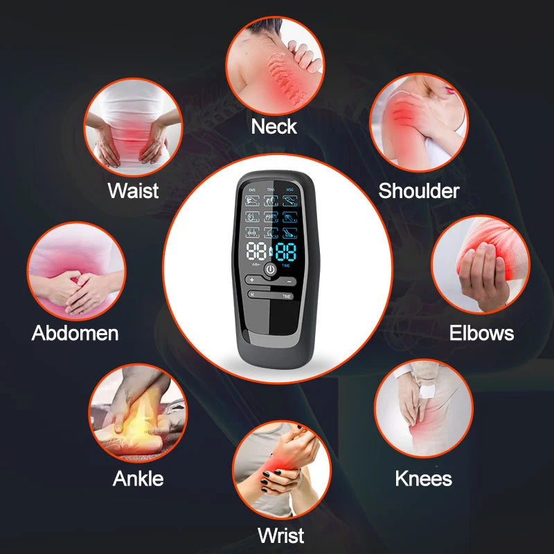 Electric EMS Muscle Stimulator with Built-in Battery - Smarsty