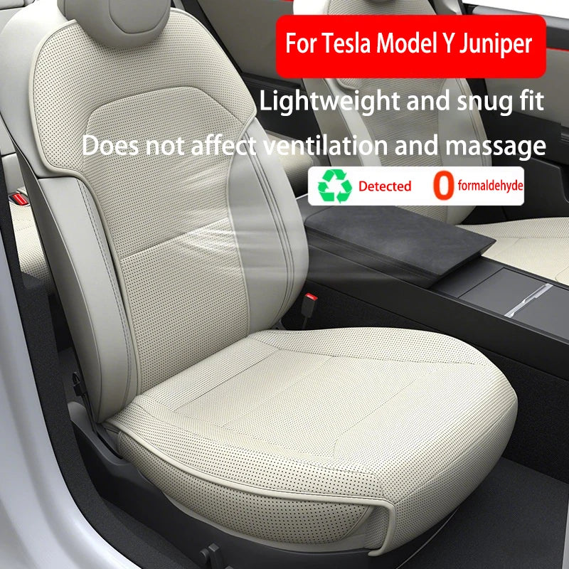 Model Y PU Ventilated Seat Cushion Four Seasons Comfort - Smarsty