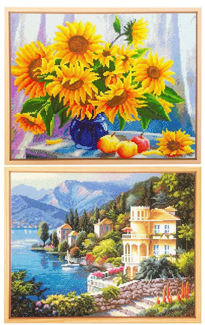 Full Diamond Painting Kit Scenic Tree Mosaic Art - Smarsty
