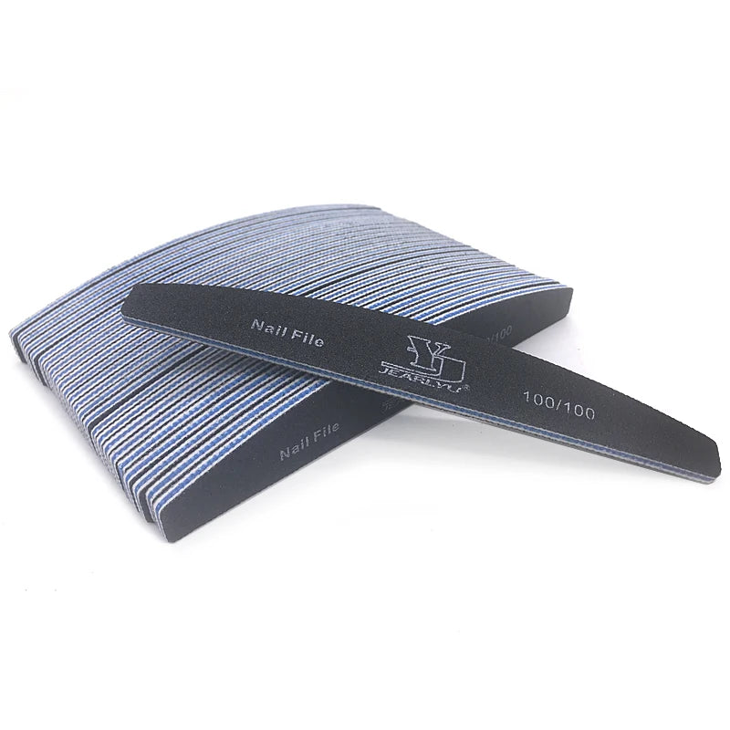 Professional Nail File Set with 5 Colors and Multiple Grits - Smarsty