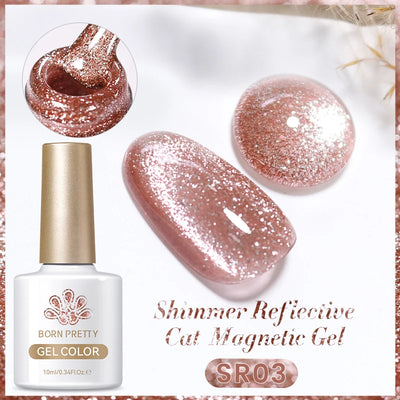 Born Pretty Sparkling Magnetic Gel Nail Polish - Smarsty