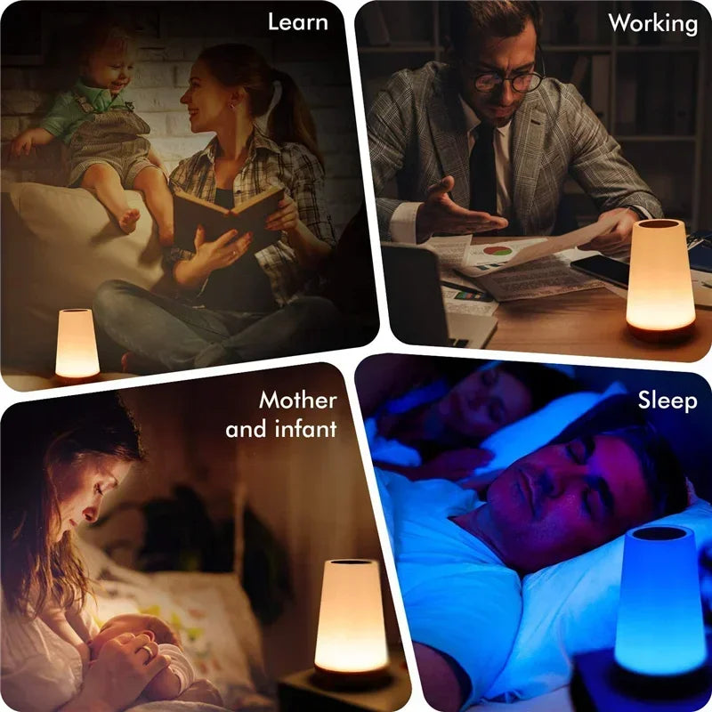 Color Changing Dimmable Night Light with Remote Control - Smarsty