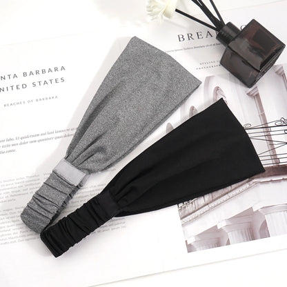 Sports Headbands Soft Elastic Sweatbands Moisture Wicking - Smarsty