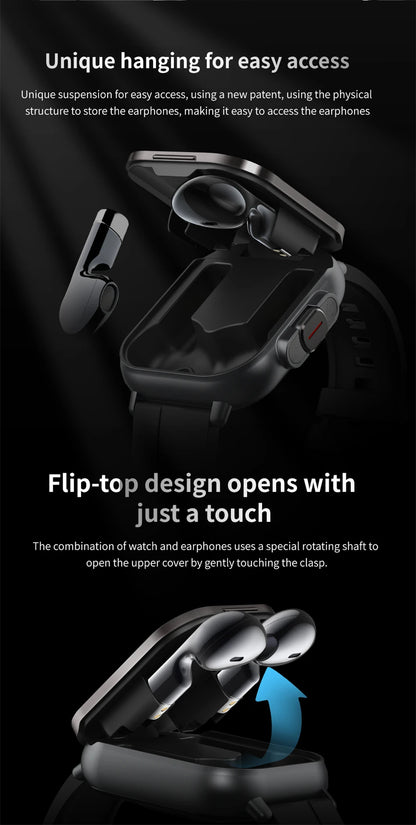 2024 Smart Watch With Earphones And GPS Tracking - Smarsty