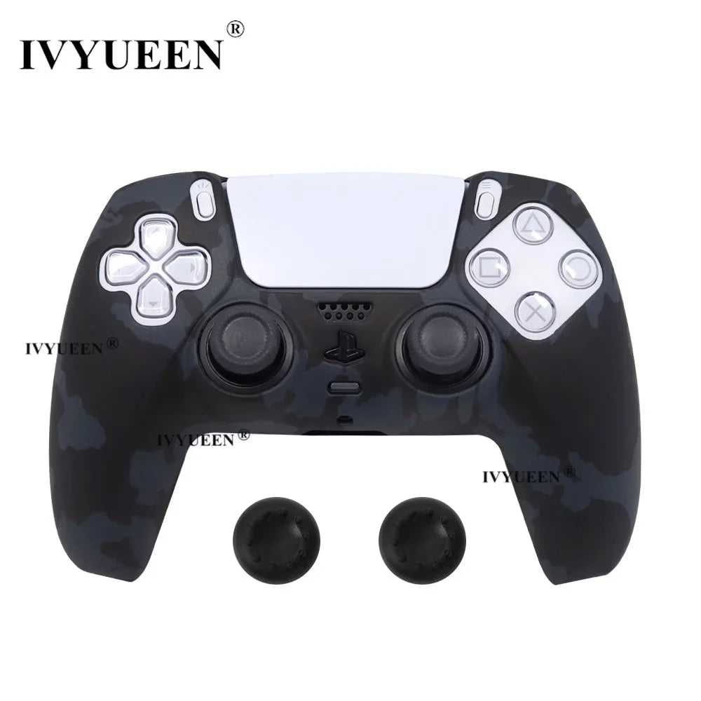 Water Transfer Printing Silicone Case for PS5 Controller - Smarsty