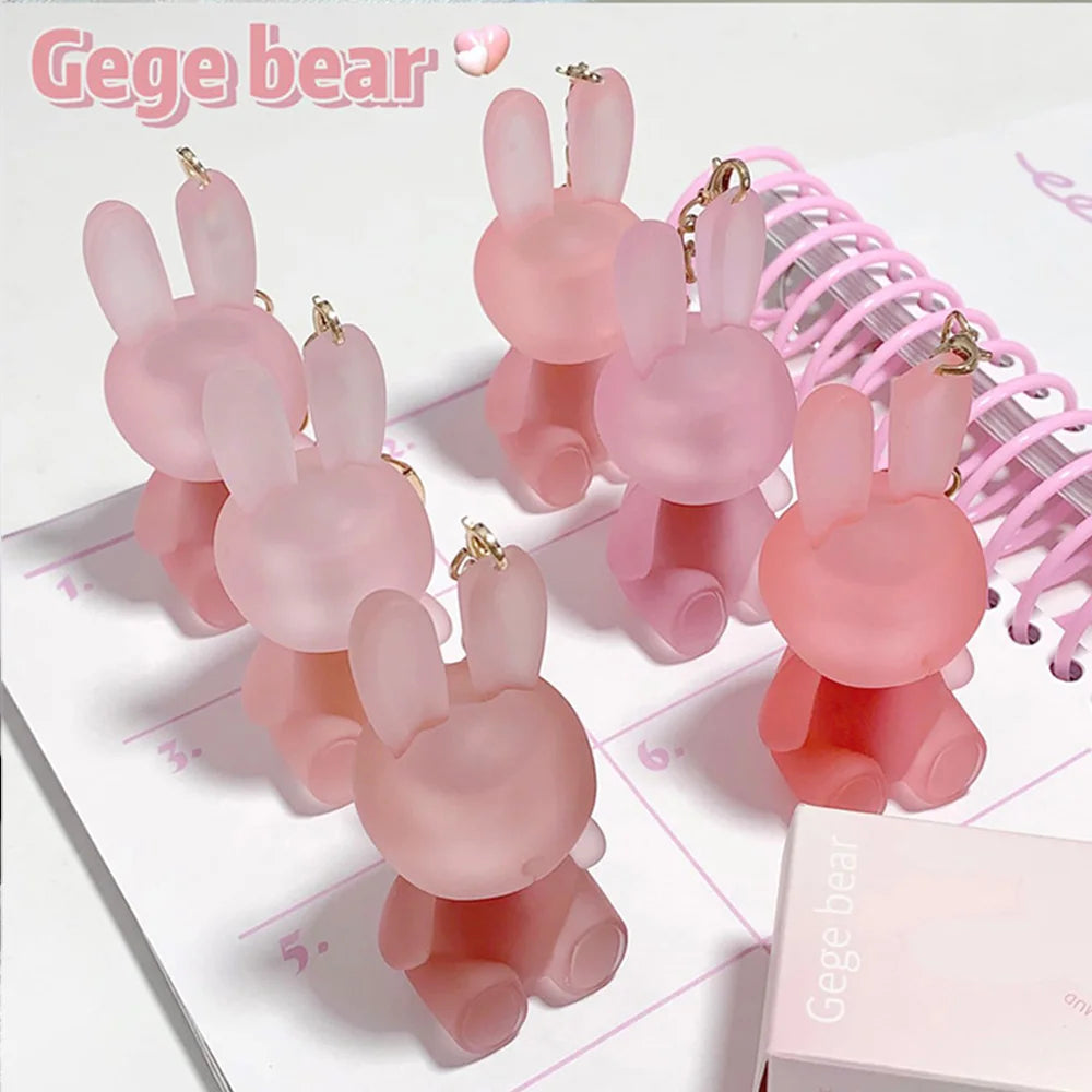 Gege Bear Rabbit Matte Velvet Lip Glaze Long Lasting Moisture - Smarsty