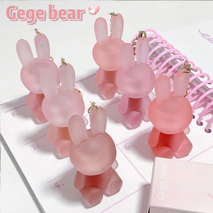 Gege Bear Rabbit Matte Velvet Lip Glaze Long Lasting Moisture - Smarsty