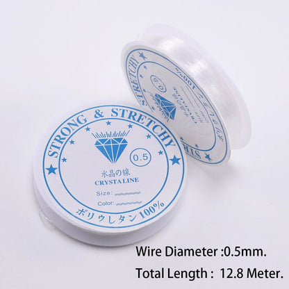 Transparent Elastic Cord For Jewelry Making Durable - Smarsty