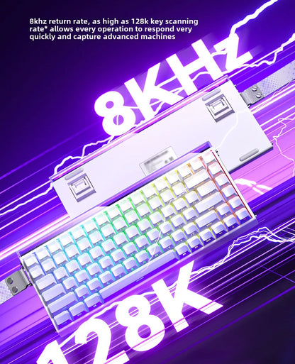 Mechanical Keyboard With Magnetic Switch RGB Gaming