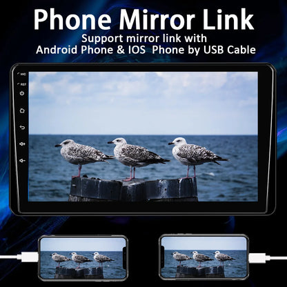 9 Inch Touchscreen Car Stereo With CarPlay And Android Auto - Smarsty