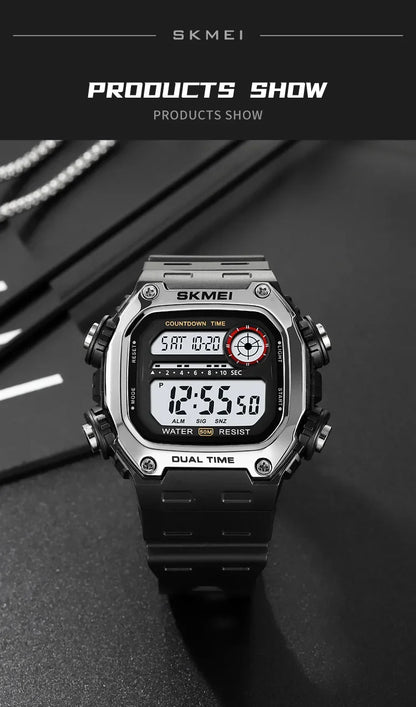 Skmei 2126 Waterproof Digital Sports Watch for Men - Smarsty
