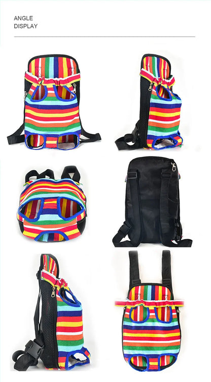 Adjustable Pet Carrier Backpack for Travel and Hiking - Smarsty