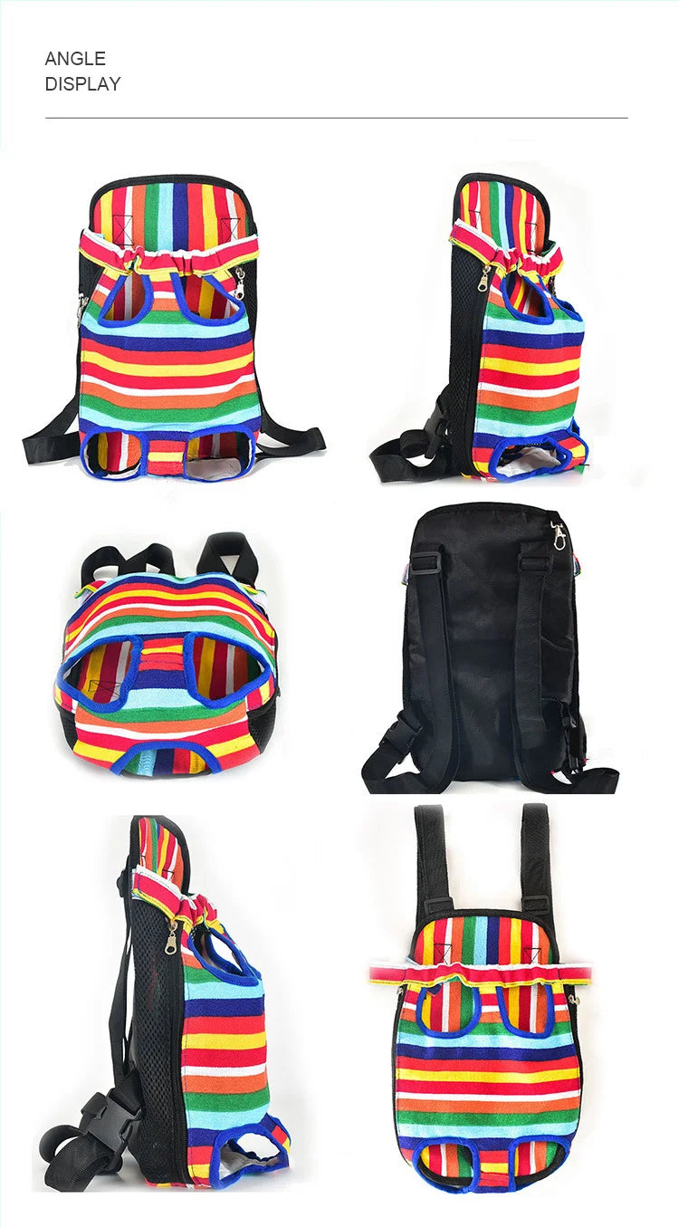 Adjustable Pet Carrier Backpack for Travel and Hiking - Smarsty