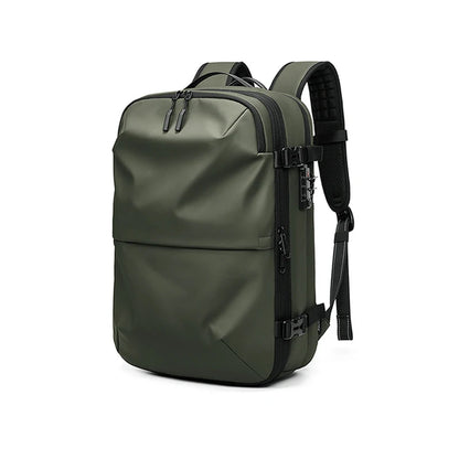 Men Travel Backpack vacuum compression 17 inch Laptop Backpack Business Large Capacity school Backpack Expanded Hiking backpack - Smarsty