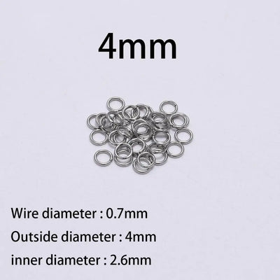 Stainless Steel Jump Rings Set Durable Rust Resistant - Smarsty