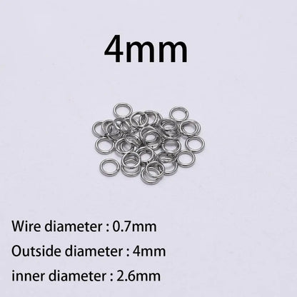 Stainless Steel Jump Rings Set Durable Rust Resistant - Smarsty