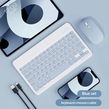 Magnetic Tablet Keyboard for Tablets Bluetooth Rechargeable