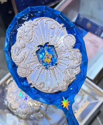 Flower Knows Handheld Mirror Moonlight Mermaid Design - Smarsty