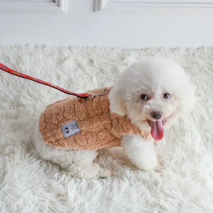 Soft Fleece Dog Sweater for Winter Warmth - Smarsty